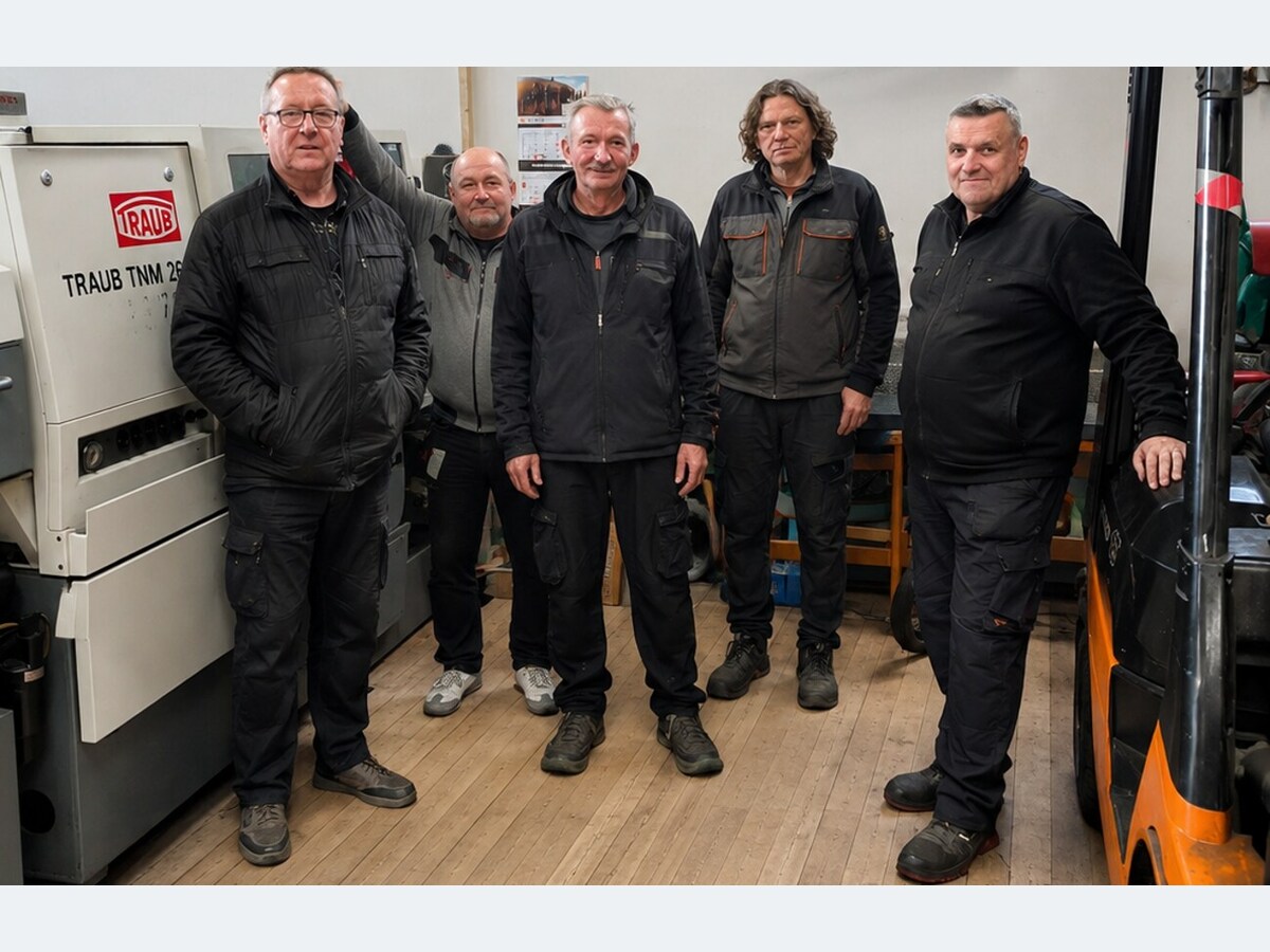 The Marine & Offshore production team at the workshop in Gdańsk, Poland